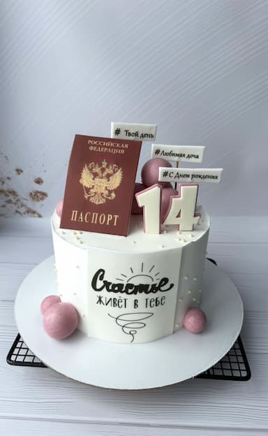 Торт С днем рождения